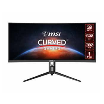 Монитор LCD Optix MAG301CR2 74,9 cm (29.5") 21:9 2560х1080(UW-UXGA) VA, Curved, 300cd/m2, H178°/V178°, 3000:1, 1M:1, 1,07 миллиардов цветов, 1ms, 2xHDMI, DP, USB-Hub, Height adj, Swivel, Black