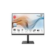 Монитор LCD Modern MD271P 27'' 16:9 1920х1080(FHD) IPS, nonGLARE, 250cd/m2, H178°/V178°, 1000:1, 100M:1, 16,7 миллионов цветов, 5ms, VGA, HDMI, DP, Height adj, Swivel, Speakers, Black