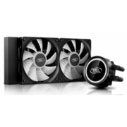 Система водяного охлаждения Deepcool GAMMAXX L240T Soc-AM4/1151/1200/1700 4-pin 18-30dB Al+Cu 200W 1238gr LED Ret