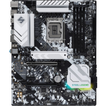 Материнская плата Asrock H670 STEEL LEGEND {Intel H670,LGA 1700,ATX}