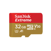Карта памяти SanDisk Extreme microSDHC 32GB + SD Adapter + Rescue Pro Deluxe 100MB/s A1 C10 V30 UHS-I U3