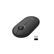 Мышь беспроводная Logitech Pebble M350 Graphite (M/N: MR0075 / C-U0010)