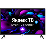 Телевизор LED Telefunken 31.5" TF-LED32S14T2S Яндекс.ТВ черный HD 50Hz DVB-T2 DVB-C DVB-S DVB-S2 WiFi Smart TV (RUS)