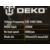 Торцовочная пила Deko DKMS2200-255 Laser 2200Вт 4500об/мин d=255мм
