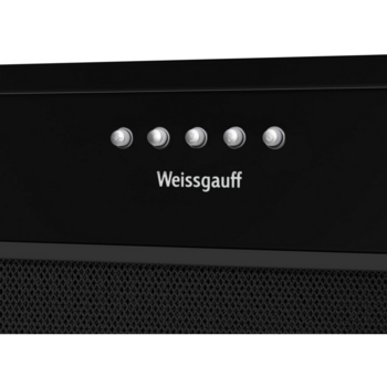 Вытяжка встраиваемая Weissgauff Alpha 45 PB BL черный управление: кнопочное (1 мотор)
