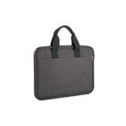 Портфель Deli 63800GREY 28.5x38x3см ткань серый