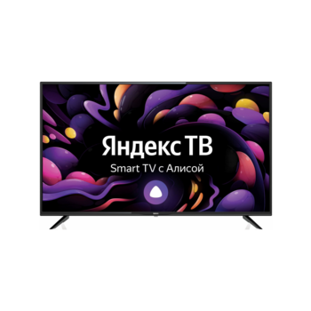 Телевизор LED BBK 43" 43LEX-7270/FTS2C Яндекс.ТВ черный FULL HD 50Hz DVB-T2 DVB-C WiFi Smart TV (RUS)