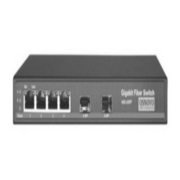 Коммутатор Osnovo SW-7042 4x1Гбит/с 2xКомбо(1000BASE-T/SFP) 2SFP неуправляемый