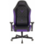 Кресло игровое Knight EXPLORE черный/фиолетовый ромбик эко.кожа с подголов. крестовина металл