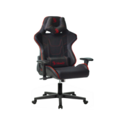 Кресло игровое A4Tech Bloody GC-400 черный/красный с подголов. крестов. пластик черный
