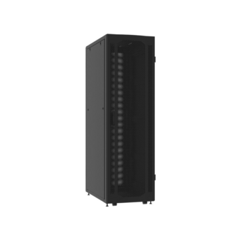 Шкаф серверный C3 Solutions (C3.RF5202_1) напольный 42U 600x1200мм пер.дв.перфор. задн.дв.перфор.2-хст. 2 бок.пан. направл.под закл.гайки 1300кг черный сталь