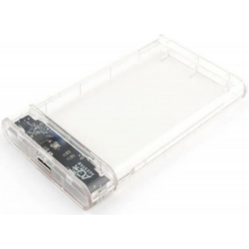 Внешний корпус для HDD/SSD AgeStar 3UB2P4C SATA III USB3.0 пластик прозрачный 2.5"