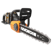 Цепная пила аккумуляторная WORX WG384E, 40В, 35 см, бесщеточная, 22,0 Ач, двойное ЗУ 2x2A