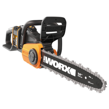 Цепная пила аккумуляторная WORX WG384E.9, 40В, 35 см, бесщеточная, без АКБ и ЗУ