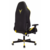 Кресло игровое Knight Neon черный/желтый соты эко.кожа с подголов. крестовина металл