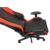 Кресло игровое Knight Neon черный/красный соты эко.кожа с подголов. крестовина металл
