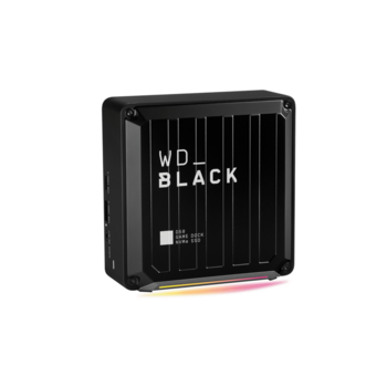 Игровая станция WD_BLACK™ D50 Game Dock NVMe SSD WDBA3U0010BBK-EESN 1TB с подключением через Thunderbolt3