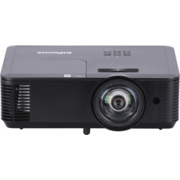 INFOCUS IN116BBST {DLP, 3600 lm, WXGA, 30 000:1, (0.52:1) - короткофокусный, 2xHDMI 1.4, VGA in, VGA out, S-video, USB-A (power), 3.5mm audio in, 3.5mm audio out, RS232, лампа до 15000 ч., 1x10W, 2.9}