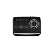 АС SVEN SRP-535, черный, радиоприемник, мощность 3 Вт (RMS), FM/AM/SW, USB, microSD, фонарь, встроенный аккумулятор