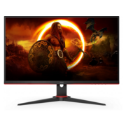 Монитор AOC 23.8" Gaming 24G2SAE черный/красный VA LED 1ms 16:9 HDMI M/M матовая 350cd 178гр/178гр 1920x1080 165Hz FreeSync Premium VGA DP FHD 5.6кг