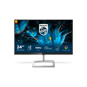 Монитор LCD 23.8'' [16:9] 1920х1080(FHD) IPS, nonGLARE, 250cd/m2, H178°/V178°, 1000:1, 20М:1, 16.7M, 5ms, VGA, HDMI, DP, Tilt, Speakers, 2Y, Black