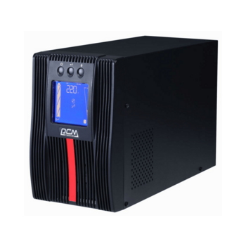 Источник бесперебойного питания Powercom MACAN, On-Line, 1000VA / 1000W, Tower, IEC, LCD, Serial+USB, SmartSlot, подкл. доп. батарей