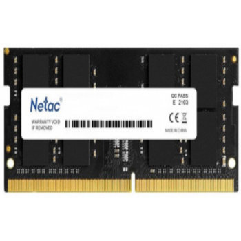 Память DDR4 16Gb 3200MHz Netac NTBSD4N32SP-16 Basic RTL PC4-25600 CL22 SO-DIMM 260-pin 1.2В single rank Ret