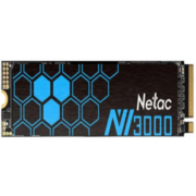 Ssd накопитель Netac SSD NV3000 1TB PCIe 3 x4 M.2 2280 NVMe 3D NAND, R/W up to 3100/2100MB/s, TBW 600TB, with heat sink, 5y wty