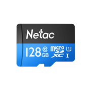 Карта памяти Micro SecureDigital 128GB Netac microSDXC Class10 NT02P500STN-128G-S P500 w/o adapter