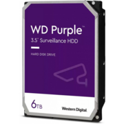 Жесткий диск WD SATA-III 6Tb WD63PURZ Video Streaming Purple (5640rpm) 256Mb 3.5"