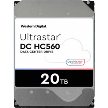 Жесткий диск 20Tb WD Ultrastar DC HC560 {SATA 6Gb/s, 7200 rpm, 512mb buffer, 3.5"} [0F38755/WUH722020ALE6L4]