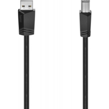 Кабель Hama H-200603 00200603 USB A(m) USB B(m) 3м черный