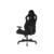 Кресло игровое Knight Outrider черный Light-20 с подголов. крестов. металл