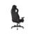 Кресло игровое Knight Outrider черный Light-20 с подголов. крестов. металл
