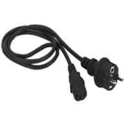 Шнур питания Lanmaster LAN-PP13/SH-5.0-BK C13-Schuko проводник.:3x0.75мм2 5м 220В 10А черный