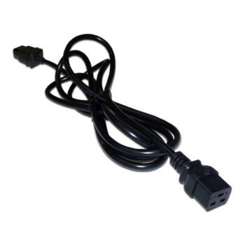 Шнур питания Lanmaster LAN-PP19/14-3.0-BK C19-С14 проводник.:3x0.75мм2 3м 220В 10А черный