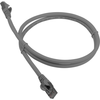 Патч-корд Lanmaster LAN-PC45/S6A-7.0-GY FTP RJ-45 вил.-вилка RJ-45 кат.6A 7м серый LSZH (уп.:1шт)