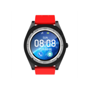 Часы круглые с симкартой irbis radius красный Radius RIRBIS RADIUS smart watch with Sim card + miscro SD 1.54 round TFT screen red color