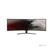 Монитор Монитор/ ACER EI491CRSBMIIIPHX 49'', ZeroFrame Yes, Curved 1800R Black, 32:9, VA, 3840x1080, 4ms, 400cd, 144Hz, 1xHDMI(2.0) + 2xHDMI(1.4) + 1xDP(1.2) + Audio Out, Speakers 3Wx2, sync: FreeSync Premium Pro, hdr: HDR 400, hadj 95