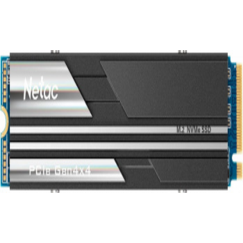 Ssd накопитель Netac SSD NV5000 500GB PCIe 4 x4 M.2 2280 NVMe 3D NAND, R/W up to 5000/2500MB/s, TBW 350TB, with heat sink, 5y wty