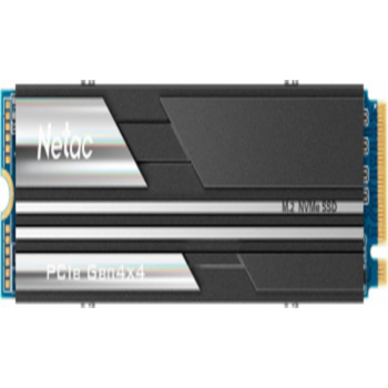 Ssd накопитель Netac SSD NV5000 500GB PCIe 4 x4 M.2 2280 NVMe 3D NAND, R/W up to 5000/2500MB/s, IOPS(R4K) 200K/440K, TBW 320TB, with heat sink, 5y wty