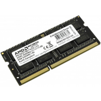 Память DDR3 8Gb 1600MHz AMD R538G1601S2S-U RTL PC3-12800 CL11 SO-DIMM 204-pin 1.5В dual rank Ret