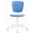 Кресло детское Бюрократ CH-W204NX голубой Velvet 86 крестов. пластик белый пластик белый
