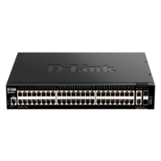 Коммутатор D-Link DGS-1520-52/A1A, PROJ Managed L3 Stackable Switch 48x1000Base-T, 2x10GBase-T, 2x10GBase-T, 2x10GBase-X SFP+, CLI, 1000Base-T Management, RJ45 Console