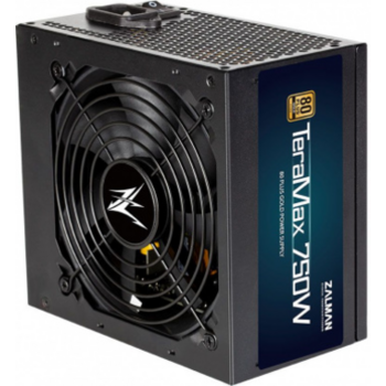 Блок питания Zalman ATX 750W ZM750-TMX 80+ gold 24+2x(4+4) pin APFC 120mm fan 8xSATA Cab Manag RTL