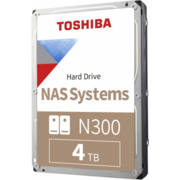 Жесткий диск Toshiba SATA-III 4Tb HDWG440UZSVA NAS N300 (7200rpm) 256Mb 3.5" Bulk