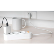 Сетевой удлинитель Powercube PC-1-3М 3м (3 розетки) белый (коробка)