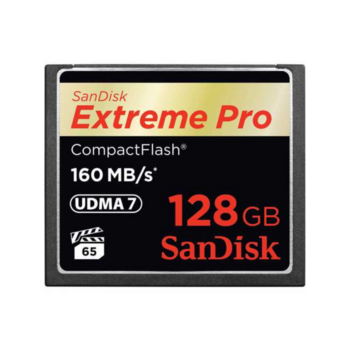 Карта памяти SanDisk Extreme Pro CF 160MB/s 128 GB VPG 65, UDMA 7