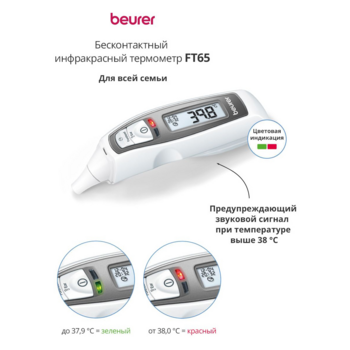 Термометр инфракрасный Beurer FT65 белый