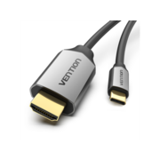 Переходник Vention Type-C to HDMI Cable 1.5M Black Metal Type